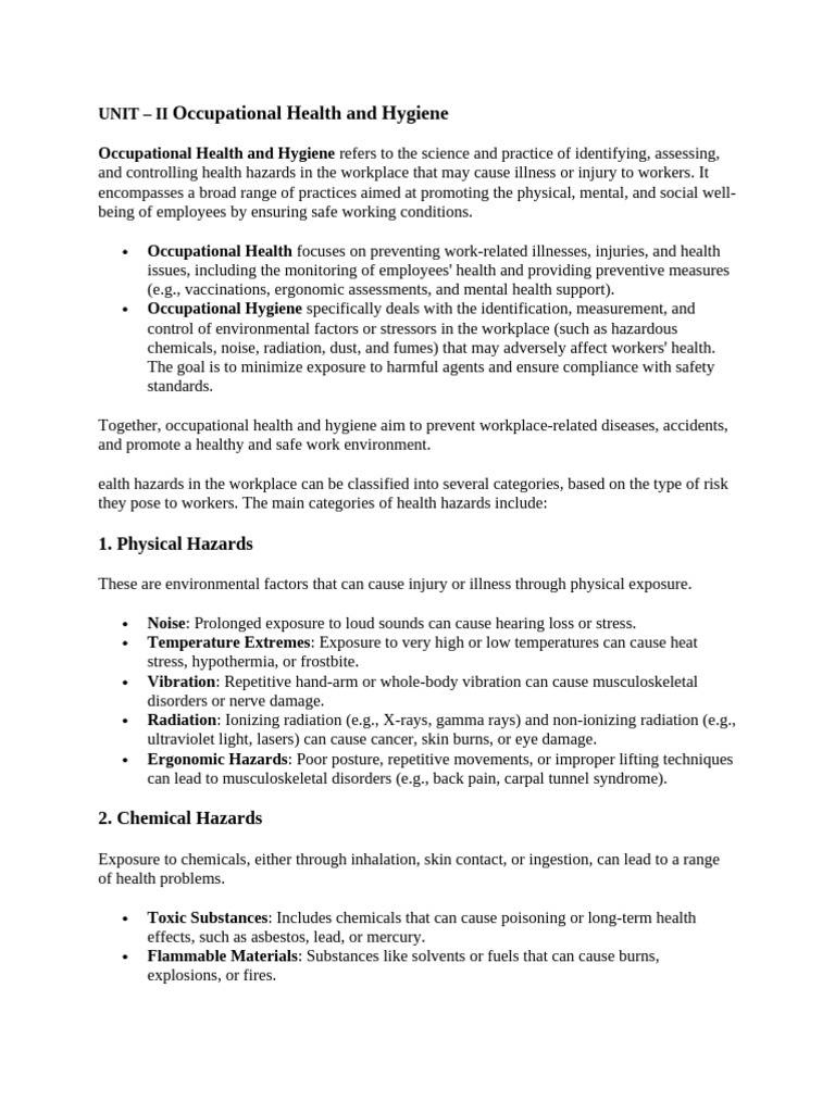 Mechanical Hazards in the Workplace | PDF | Personal Protective ...