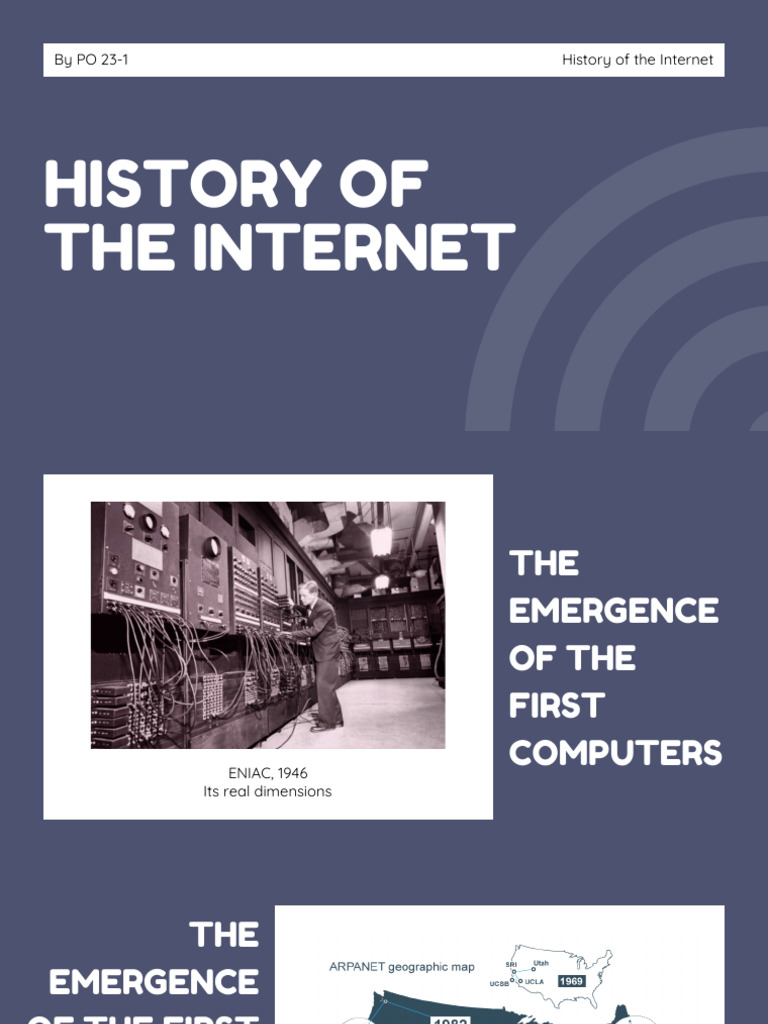 History of The Internet | PDF