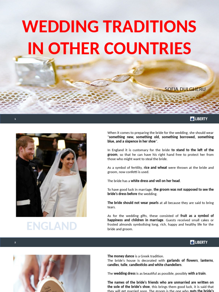 Wedding Traditions | PDF | Bride | Wedding