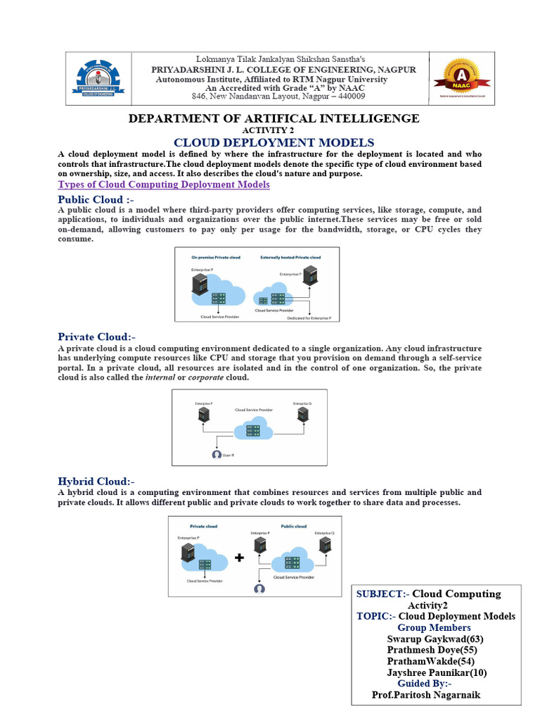 Cloud - Computing Poster | PDF | Cloud Computing | Computing