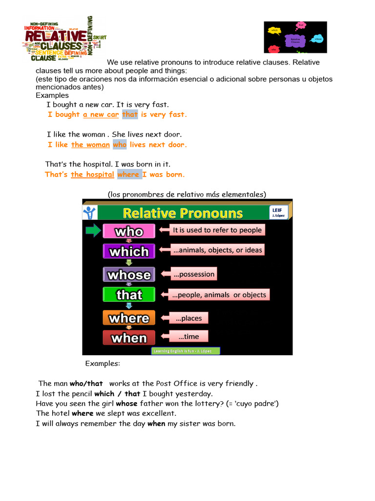 Relatives 1 | PDF