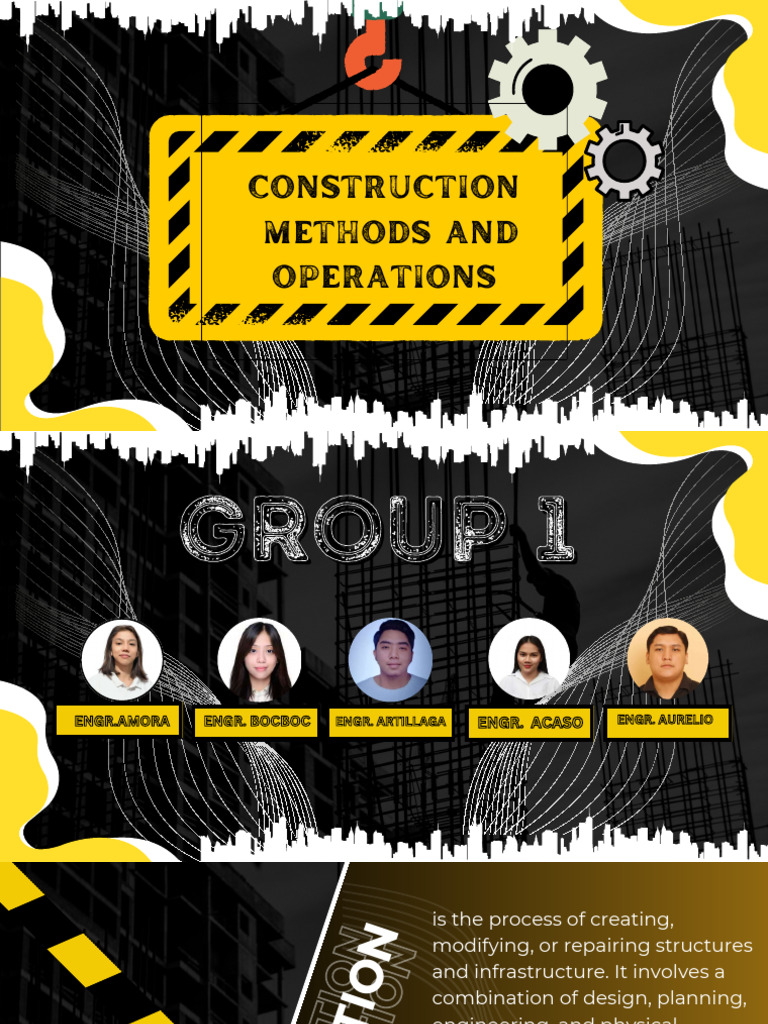 Construction Methods and Operations Guide | PDF | Concrete | Precast ...