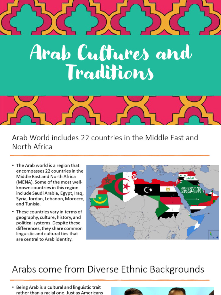 Understanding Arab Culture and Traditions | PDF | Arabs | Arabic