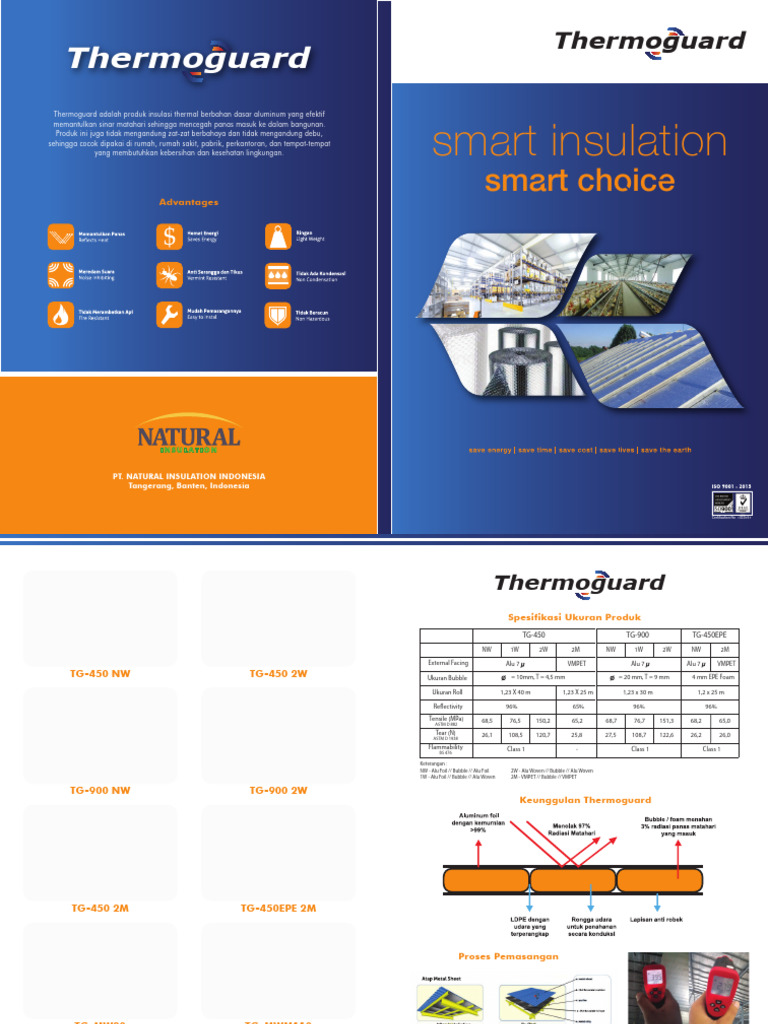 Insulasi Thermoguard: Efektif & Aman | PDF