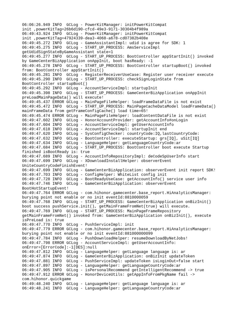 PowerKitManager Initialization Log | PDF | Computing | Software