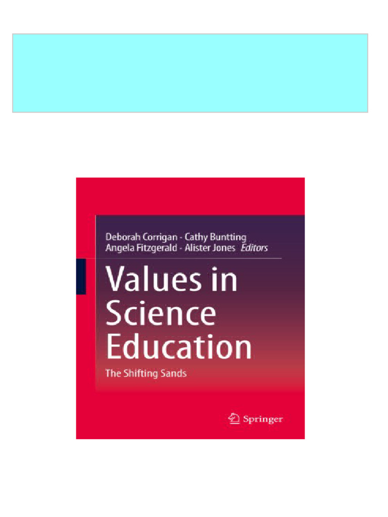 Ebooks file values in science education the shifting sands deborah