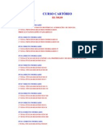 CURSO CARTÓRIO FMB