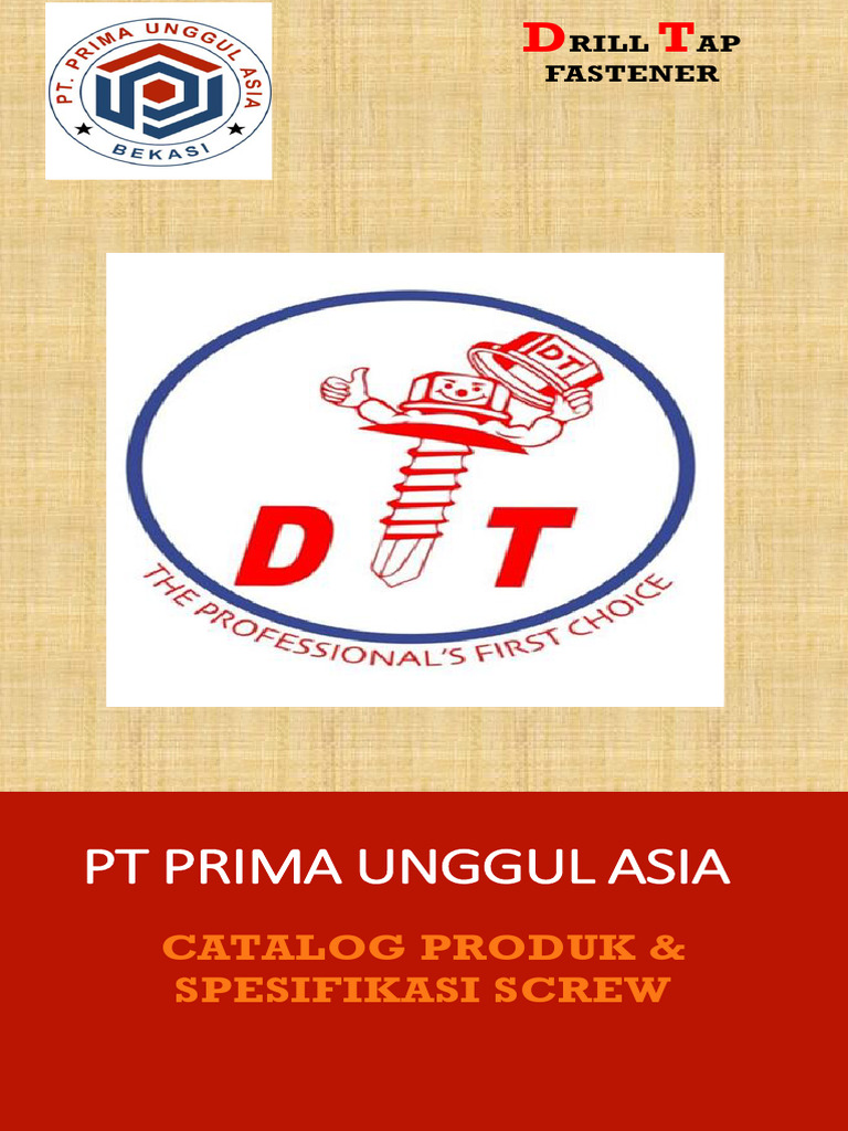 Katalog Produk Sekrup DTfasteners | PDF