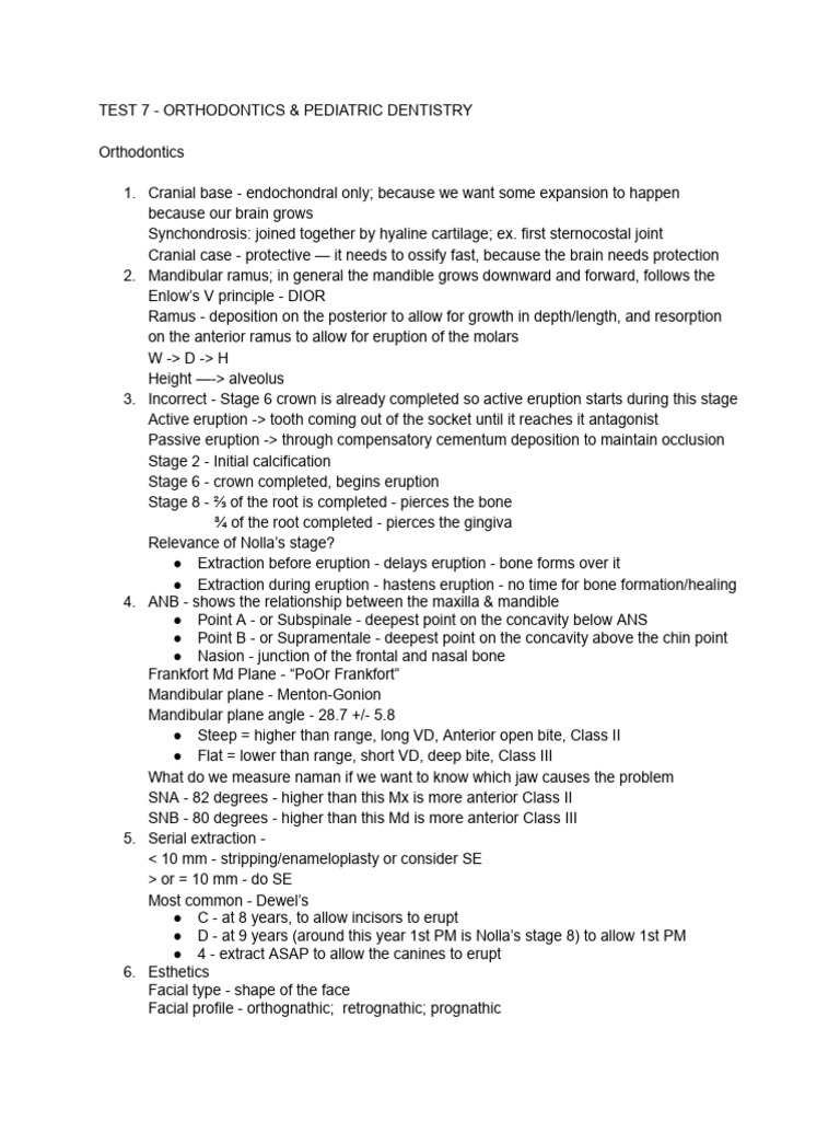(Notes) Final Coaching Test 7, 8, 9 | PDF | Inflammation | Human Tooth