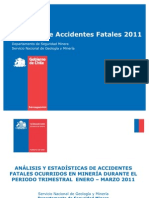 Accidentes Fatales 2011 SEGMIN (1er re