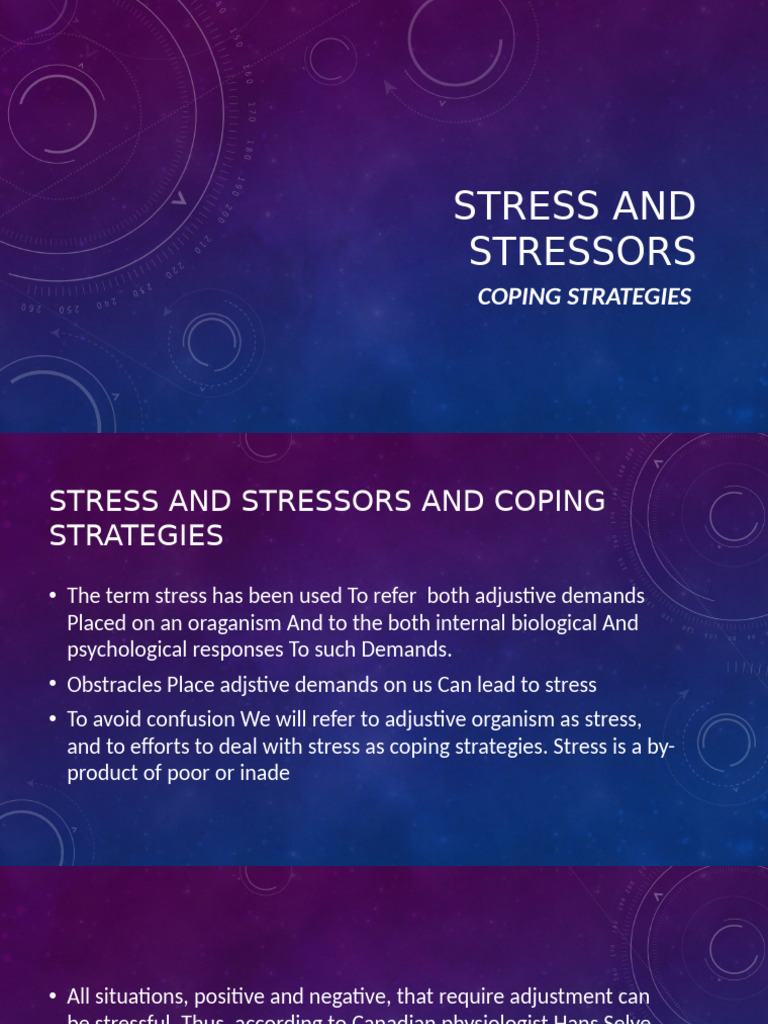 Understanding Stress and Coping Strategies | PDF | Stress (Biology ...