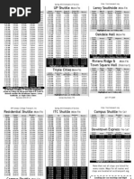 Occt Spring 2012 Schedule 1-23-2012