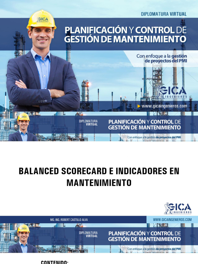 Balanced Scorecard en Mantenimiento Efectivo | PDF | Business