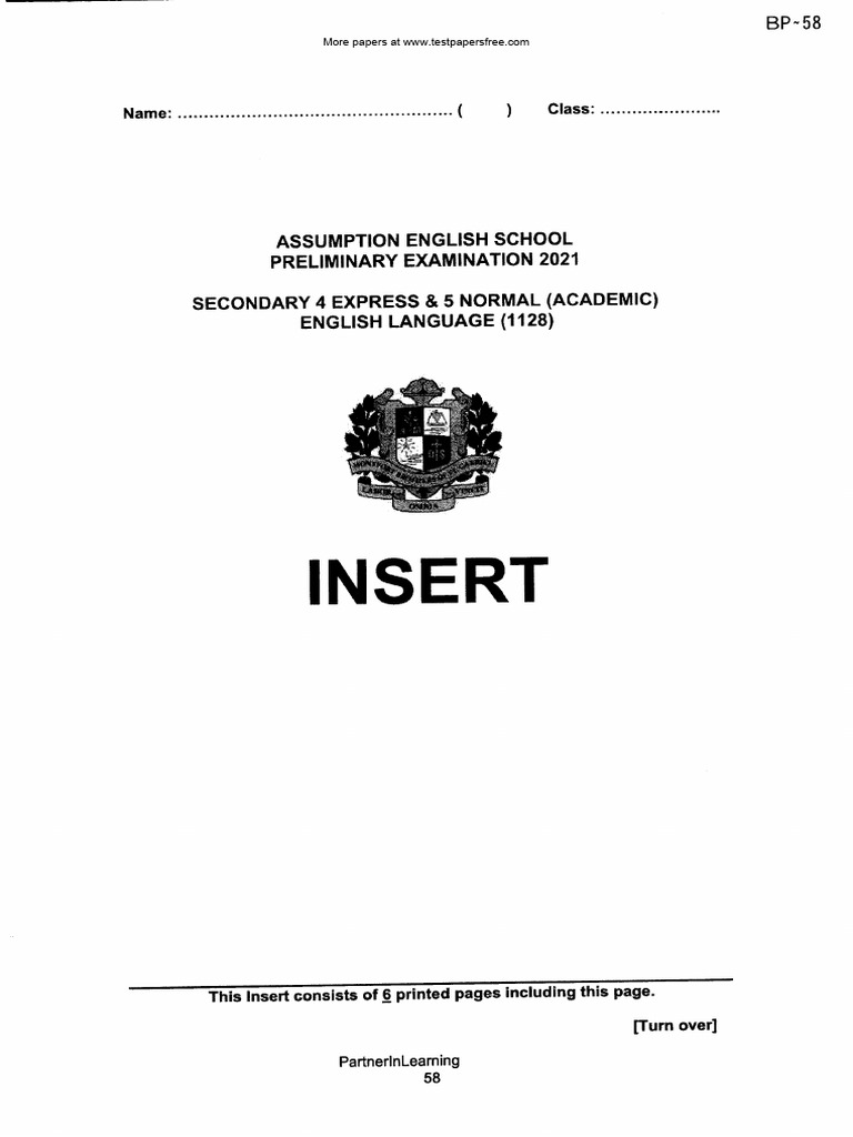 Insert | PDF