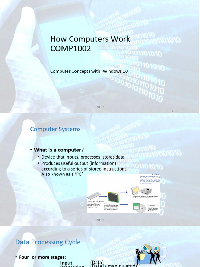 How Computers Work: An Overview | PDF | Central Processing Unit ...