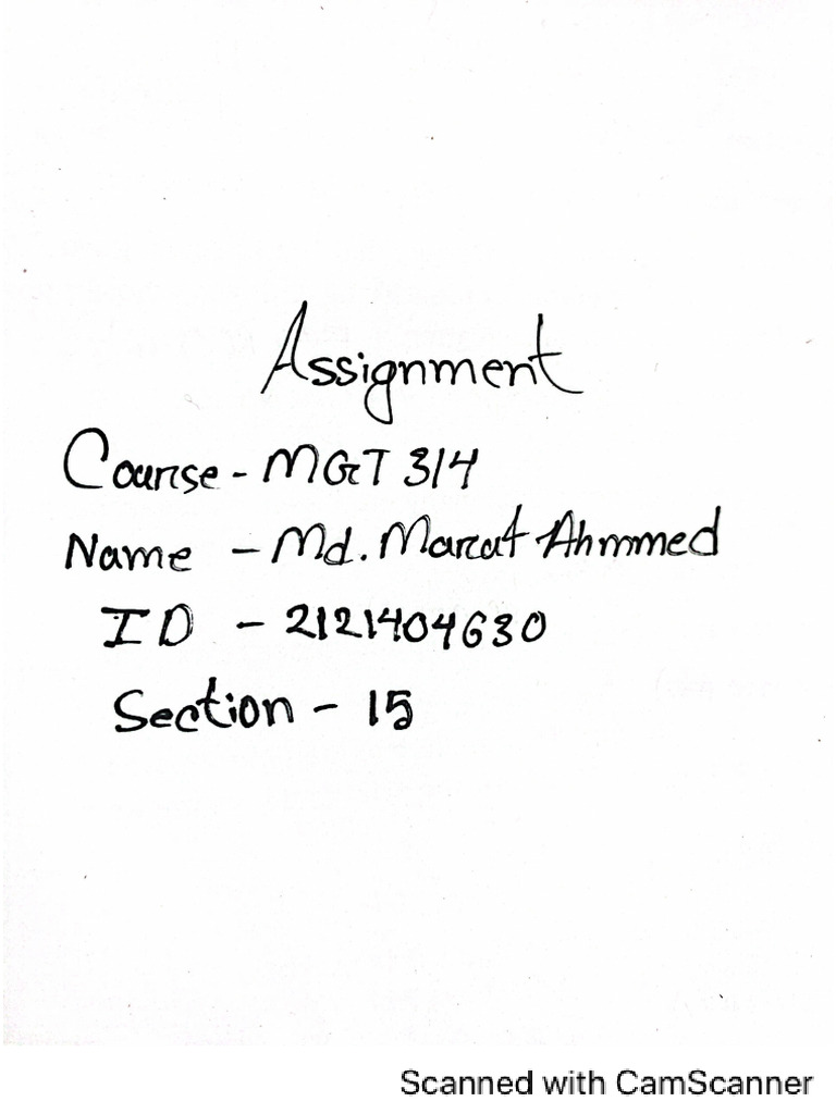Mgt 314 Assignment Pdf