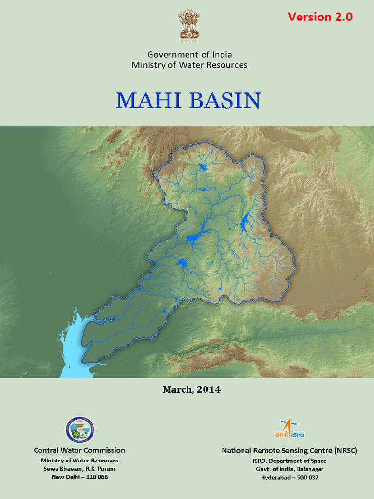 Mahi Basin Water Resources Overview | PDF | Drainage Basin | Water