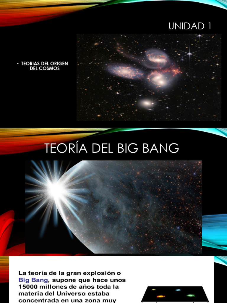 Teoría del Big Bang: Origen del Universo | PDF | Big Bang | Universo