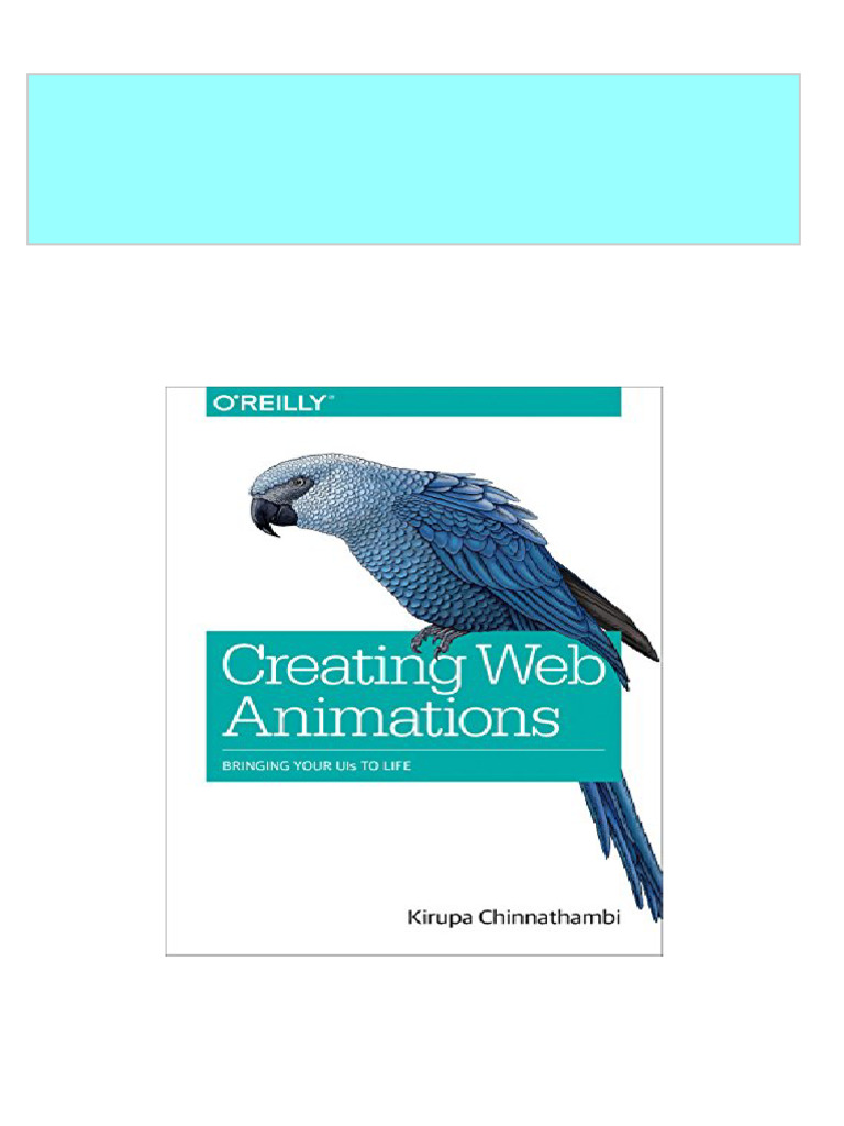 PDF Creating Web Animations Bringing Your UIs To Life 1st Edition ...
