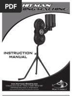 Mattingly Sports "Hitman" Pitching Machine Manual