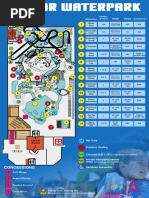 CocoCay Thrill Waterpark Map 2024 | PDF | Beach | Water