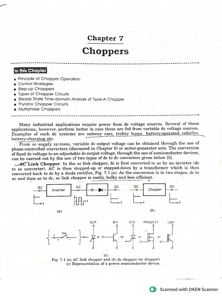 Power Electronics - Note 5 | PDF