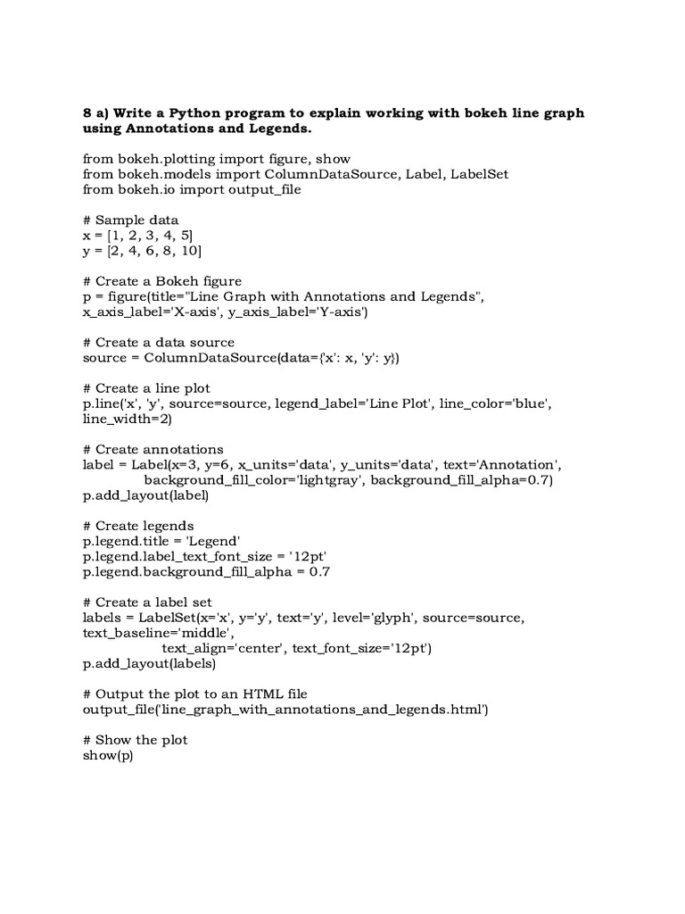 8th Lab Program | PDF