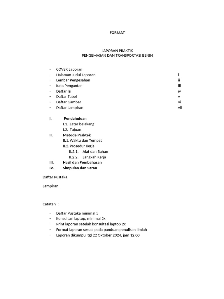 Laporan Praktik Pengemasan Benih | PDF