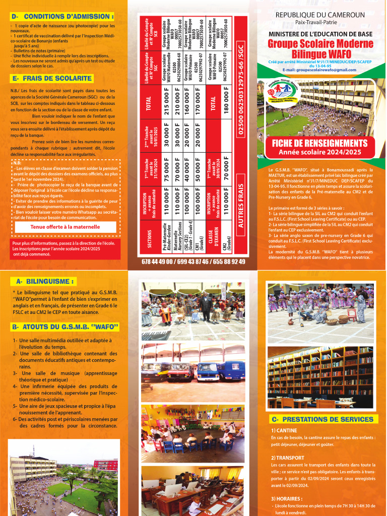 Depliant francais pdf