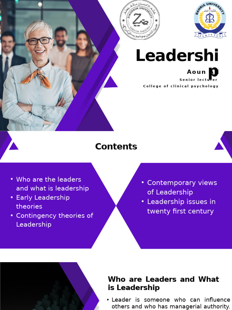 Leadership | PDF | Leadership | Power (Social And Political)