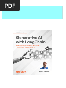 Generative AI With LangChain Ben Auffarth 2024 Scribd Download