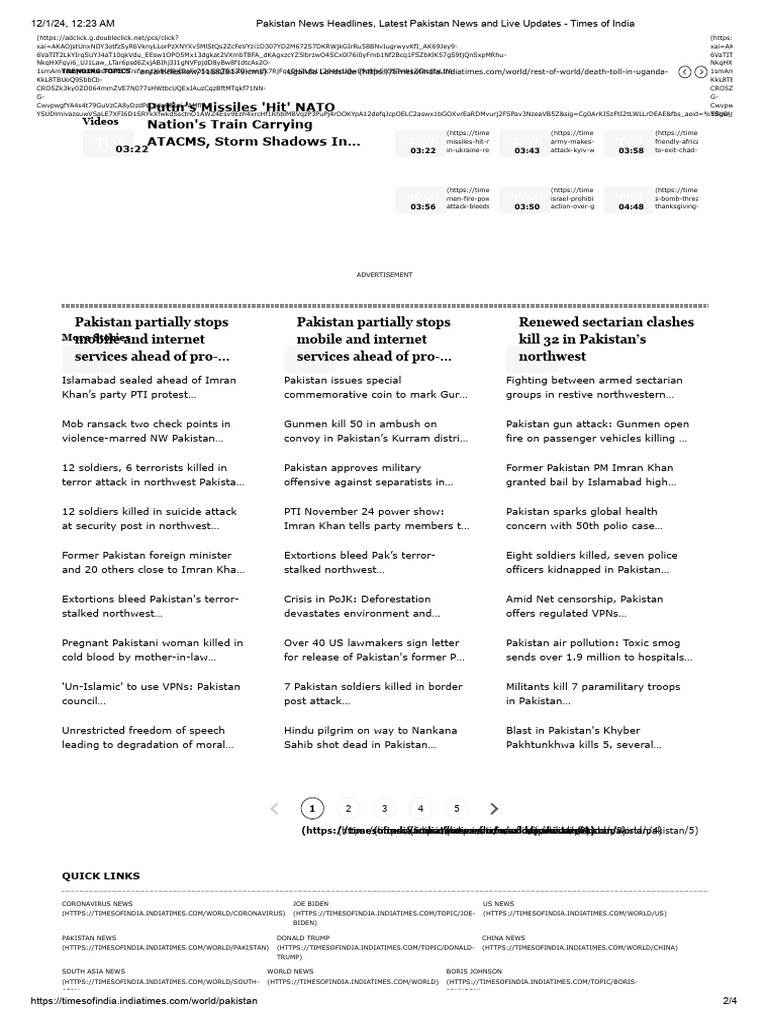 LATEST PAKISTAN NEWS UPDATES visual data 2