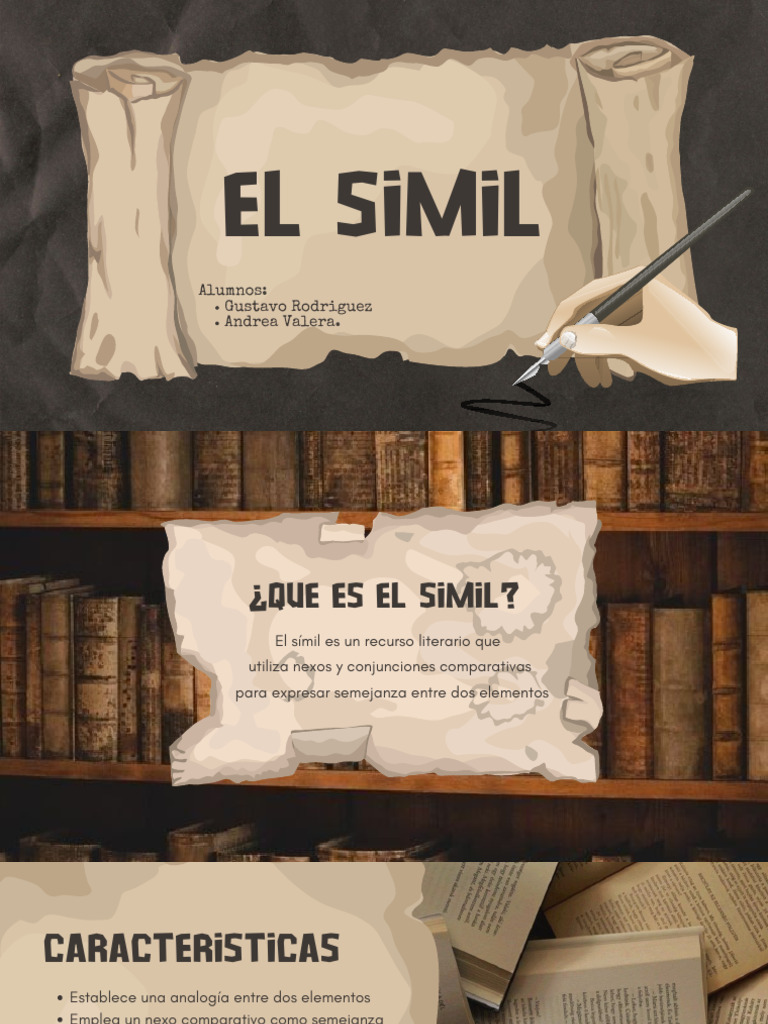 Definición y ejemplos de símil | PDF