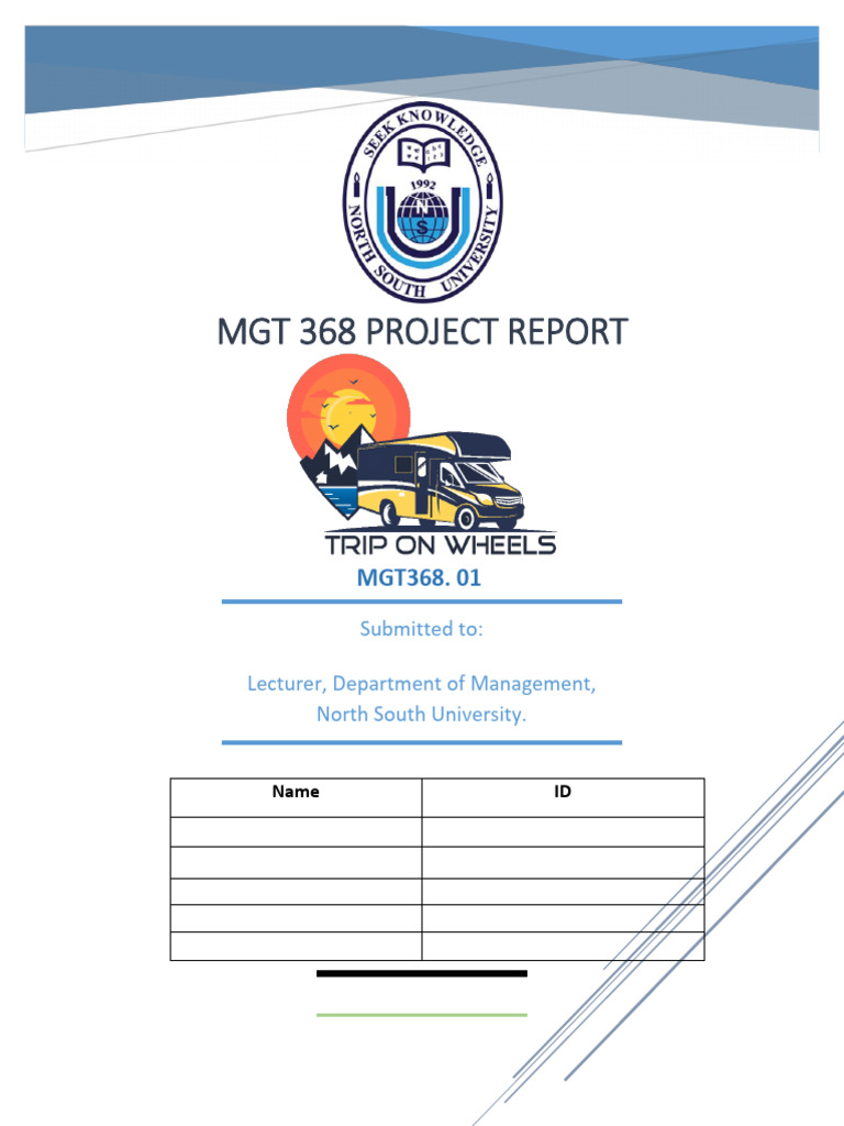 Business Plan for Trip on Wheels | PDF | Supply Chain | Marketing