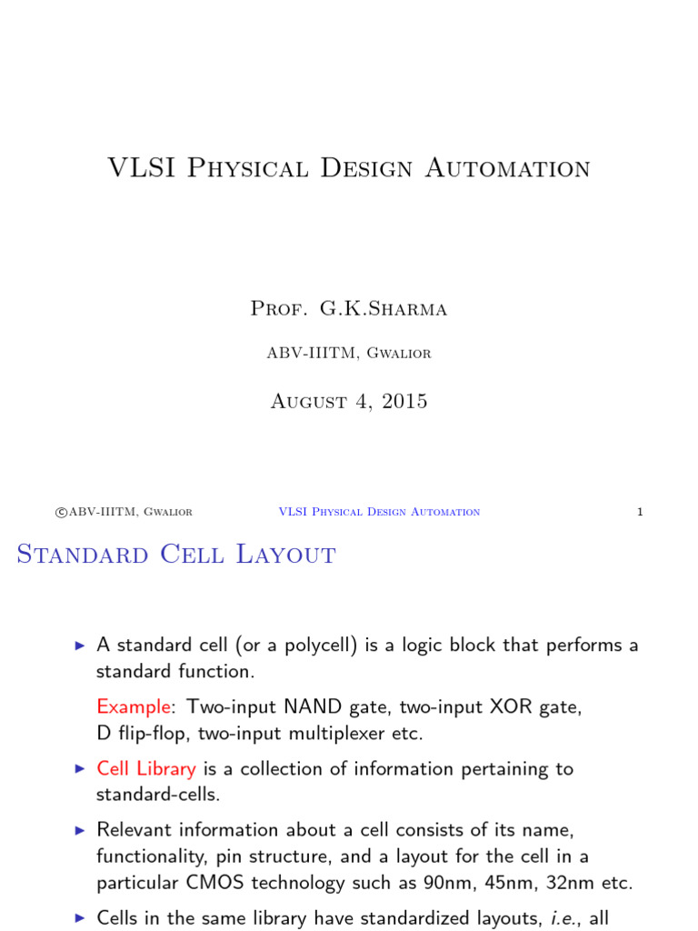 Lecture 2 | PDF | Field Programmable Gate Array | Design