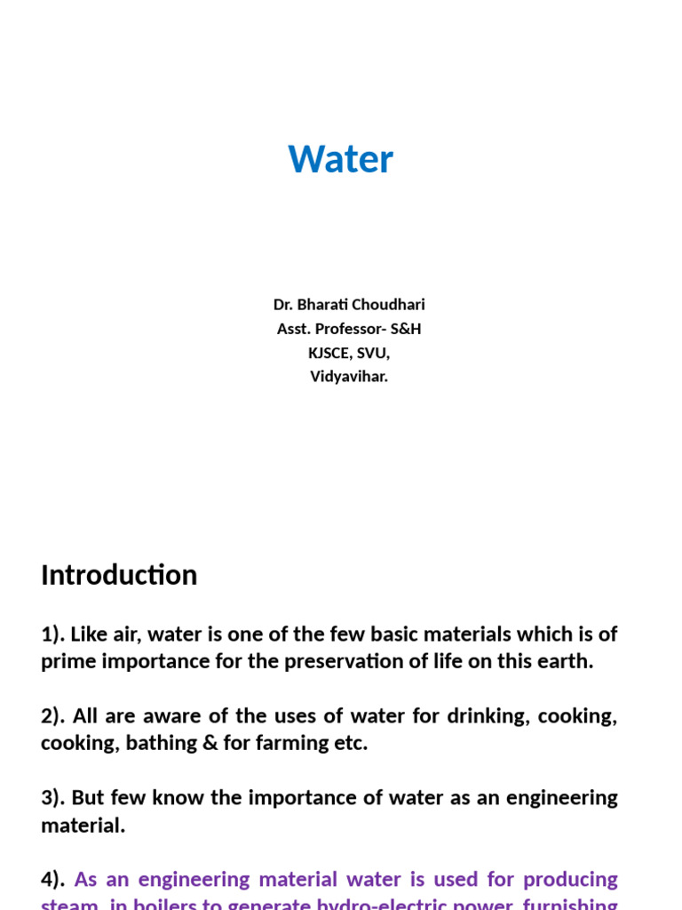 Water | PDF | Sodium Hydroxide | Materials