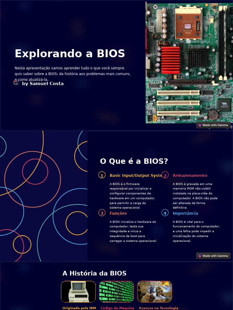 Explorando A BIOS | PDF | BIOS | Inicialização (informática)
