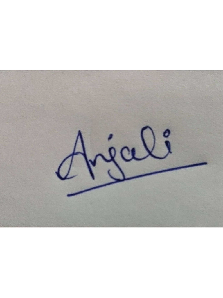 Signature pdf