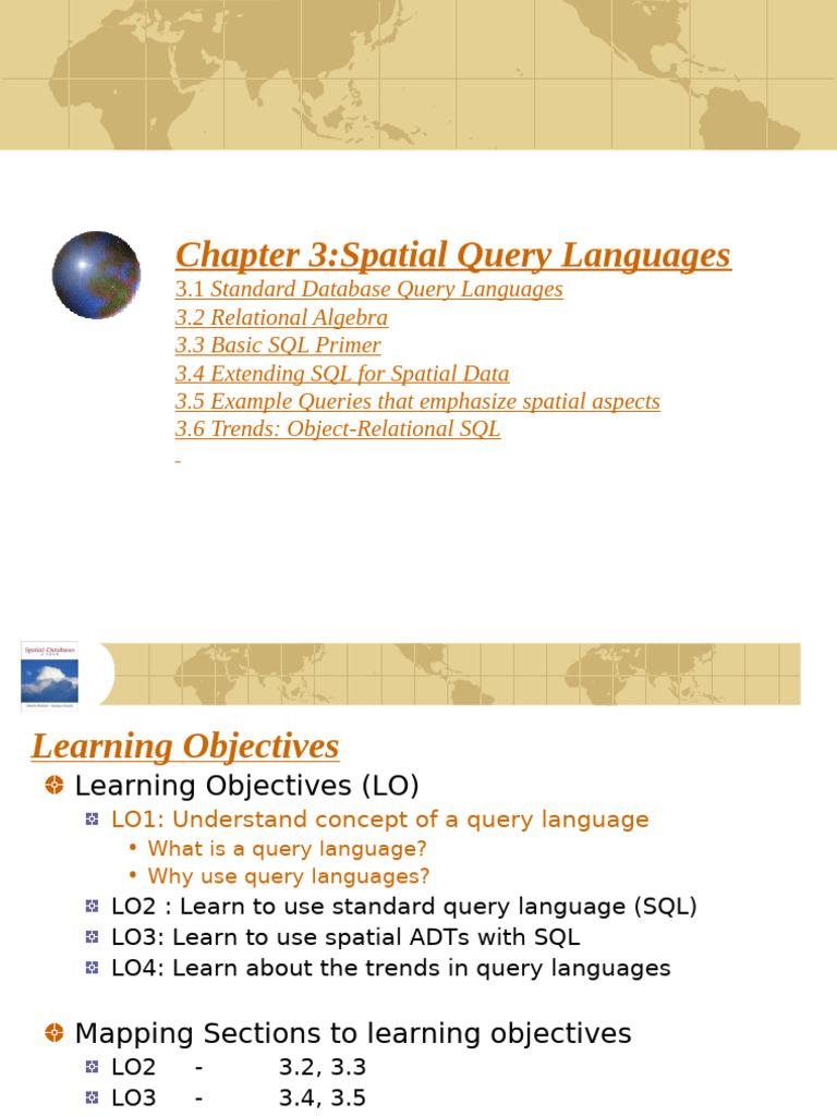 Extending SQL for Spatial Data Queries | PDF | Databases | Sql