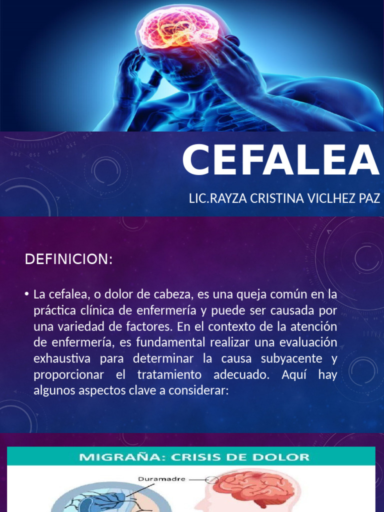 Guía Completa sobre Cefaleas y Migrañas | PDF | Dolor de cabeza | Migraña