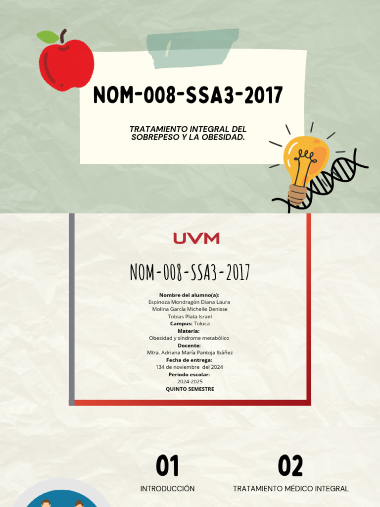 Nom 008 | PDF | Obesidad | Índice de masa corporal