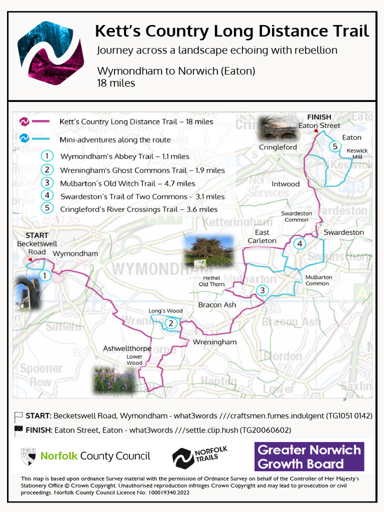 Kett’s Country Long Distance Trail Guide | PDF