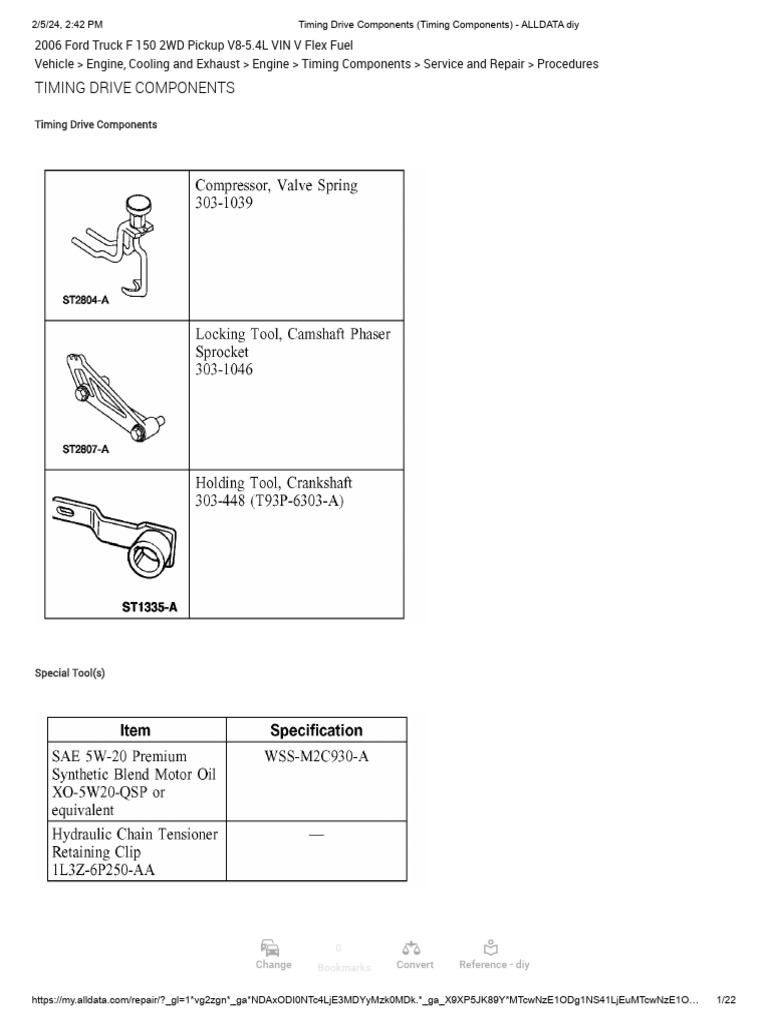 Timing Drive Components (Timing Components) | PDF | Engineering ...