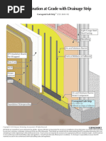 Parapet Detail with EPDM Membrane | PDF | Polystyrene | Civil Engineering