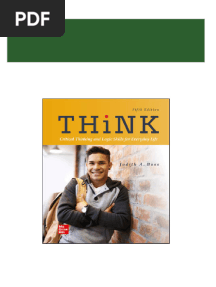 Ebooks File (Ebook PDF) THiNK 5th Edition by Judith Boss All Chapters