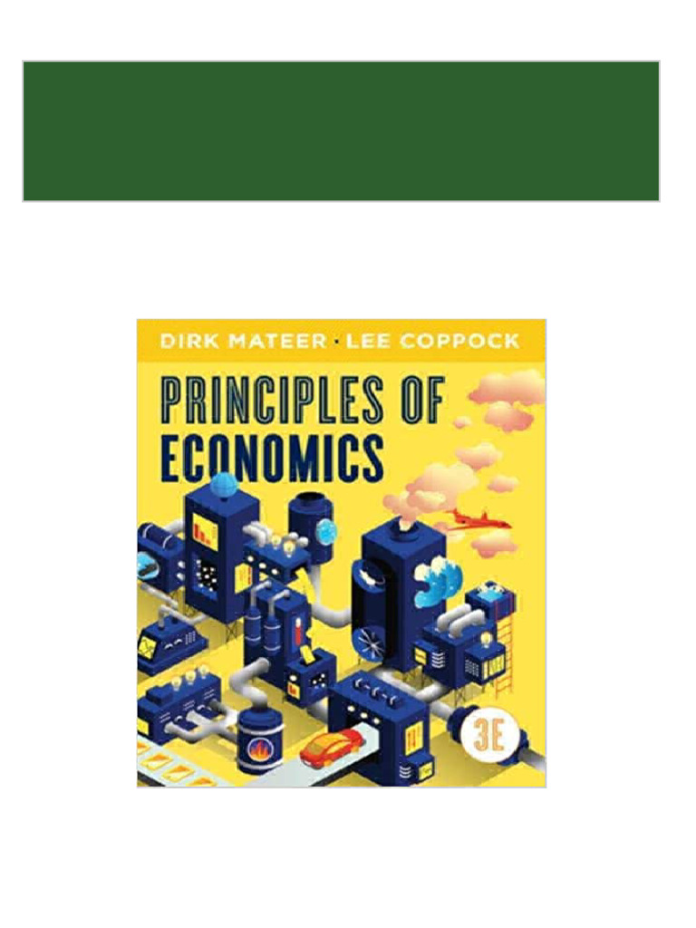 Immediate Download (Ebook PDF) Principles of Economics
