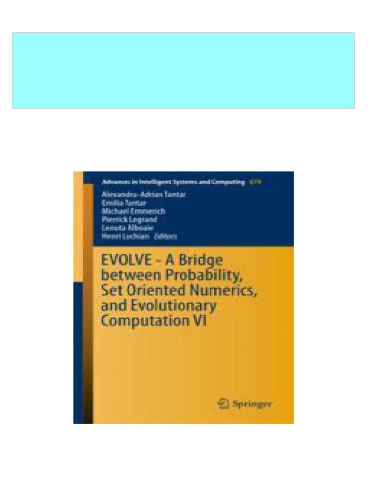 Evolve a bridge between probability set oriented numerics and