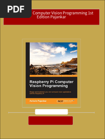 Raspberry PI Computer Vision Programming 1st Edition Pajankar Ebook All Chapters PDF