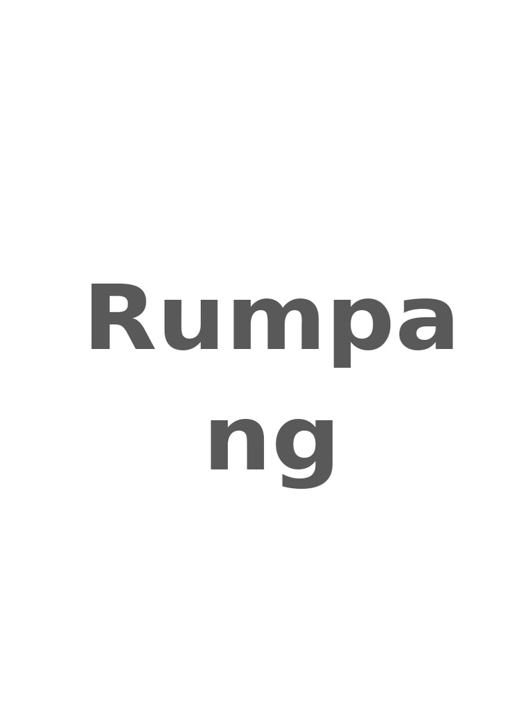 Rumpang: Perjuangan Izumi di SMA | PDF