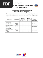 DFOT 2025-2026 General Guidelines | PDF | Dances | Musical Compositions